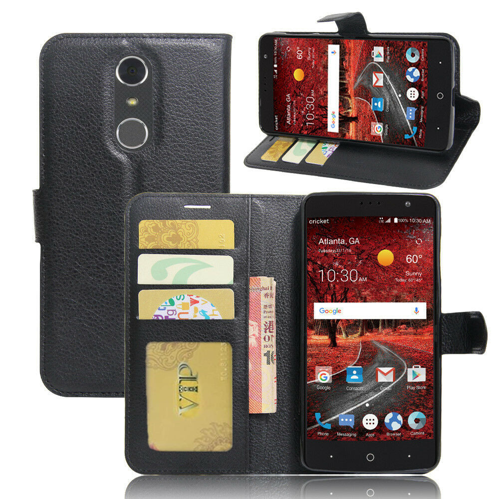 Étui portefeuille en cuir Folio pour ZTE Grand X4 Étui portefeuille en cuir Folio pour ZTE Grand X4